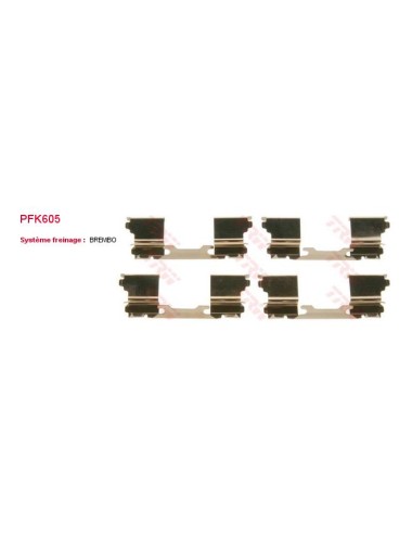 KIT ACCESSOIRES PLAQUETTES