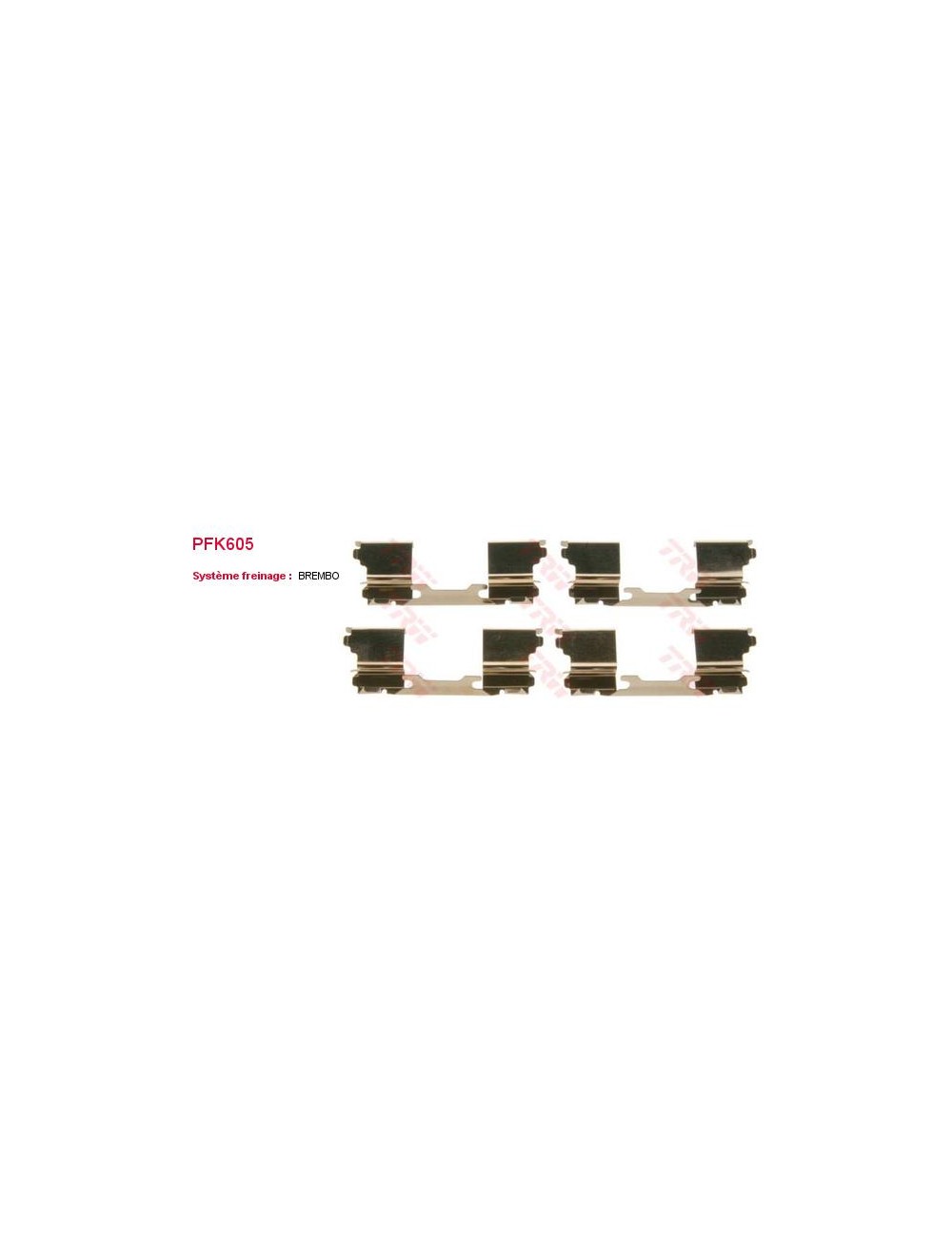 KIT ACCESSOIRES PLAQUETTES