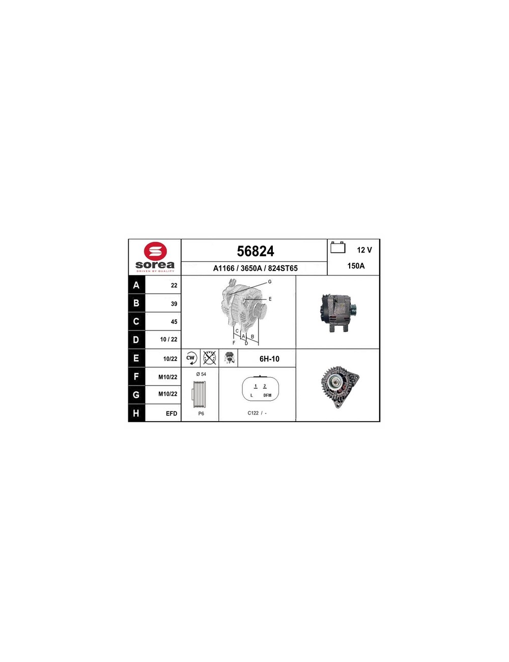 ALTERNATEUR VL / C8 2.0L Ess