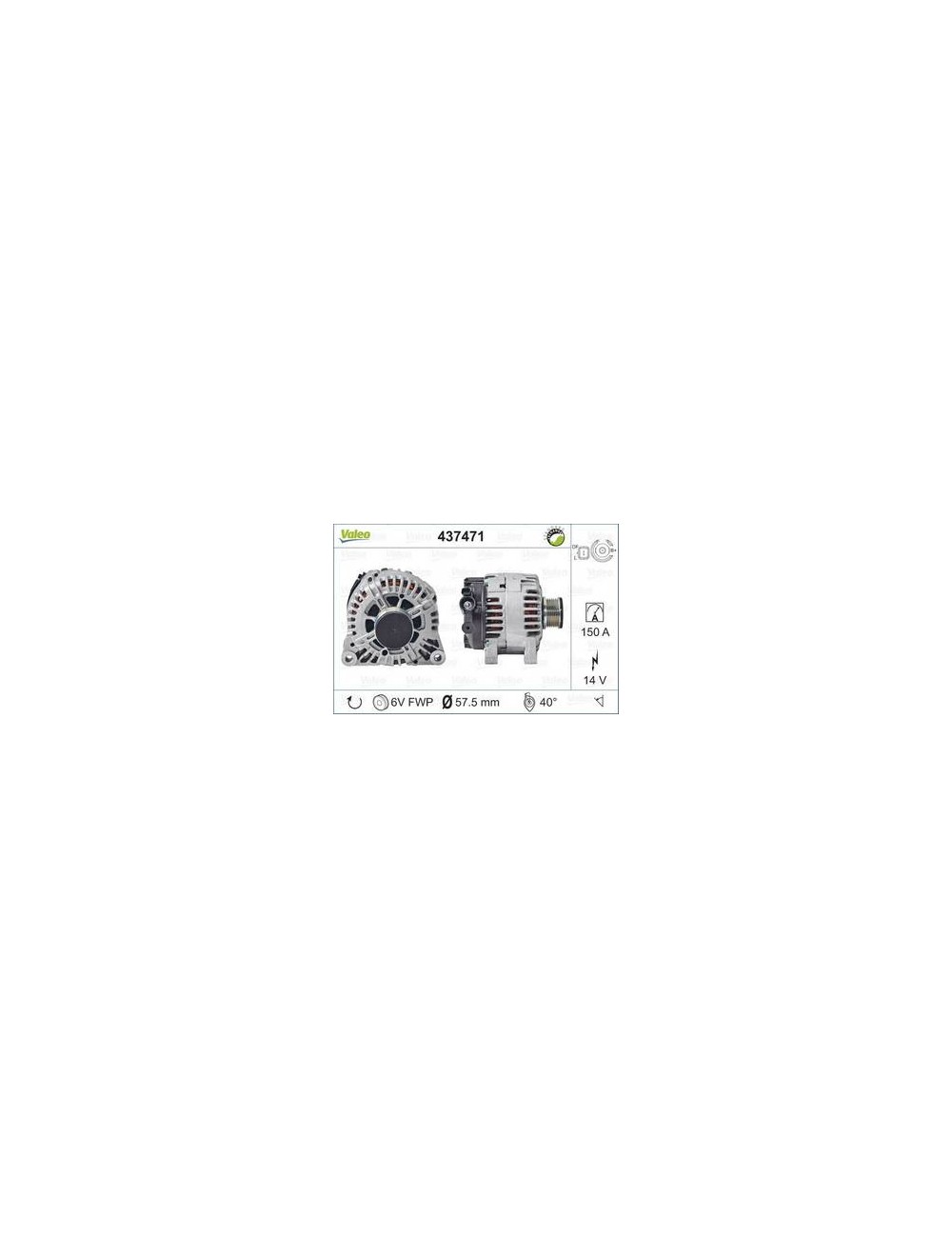 ALTERNATOR VALEO ES PSA