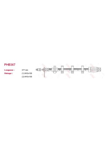 FLEXIBLE DE FREIN