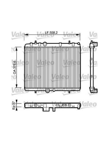 RAD MOT PSA C5 II &amp; III, Xsara, 407