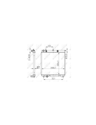 RAD - CITROEN C3 1.4D 02 RADIATOR E