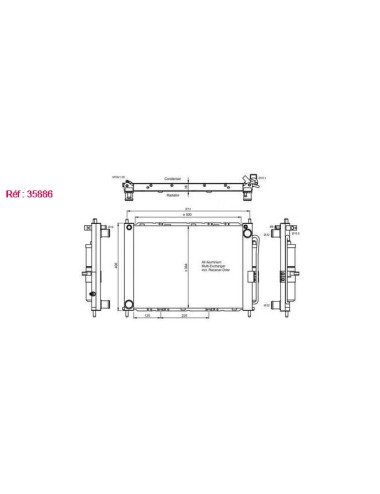 COND - RENAULT CLIO 1.2 06 CONDENSE