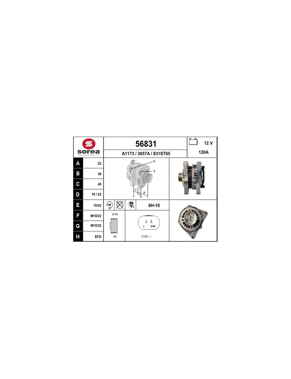 ALTERNATEUR VL / C5 2.0i
