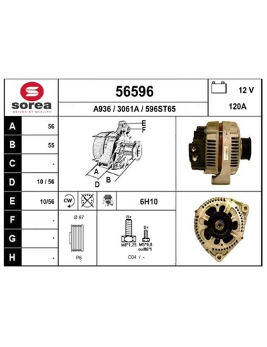 ALTERNATEUR VL / CITROEN XM
