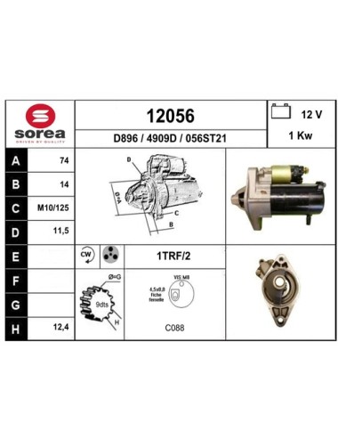 DEMARREUR VL / YARIS