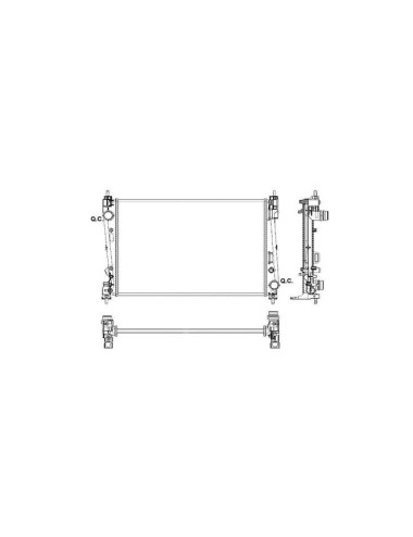 RAD - FIAT GRANDE PUNTO 1.3D 06 RAD