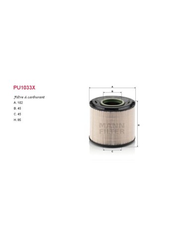 FILTRE A CARBURANT
