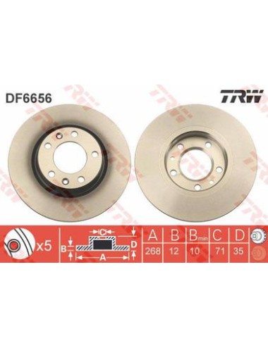 PAIRE DE DISQUES