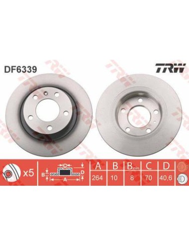 PAIRE DE DISQUES
