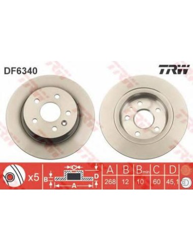 PAIRE DE DISQUES