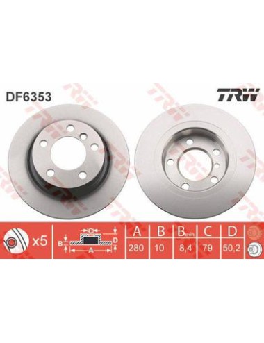 PAIRE DE DISQUES