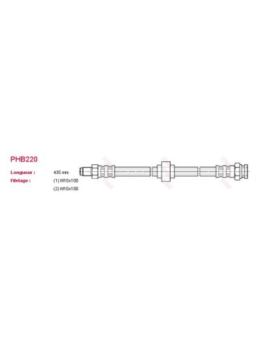 FLEXIBLE DE FREIN