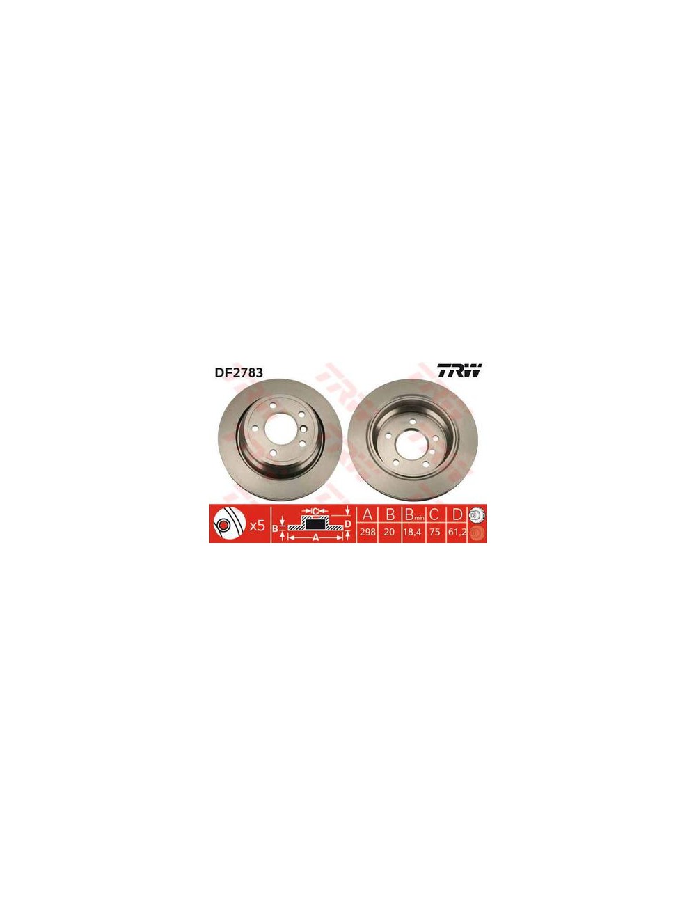 PAIRE DE DISQUES PAIRE DE DISQUES