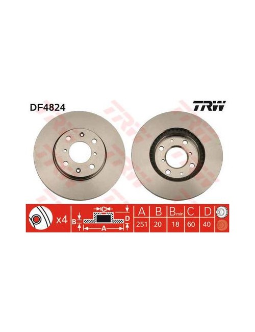 PAIRE DE DISQUES
