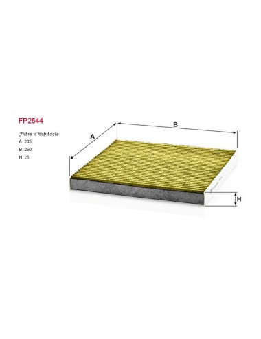 FILTRE A HABITACLE