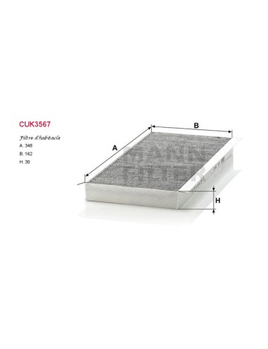 FILTRE A HABITACLE