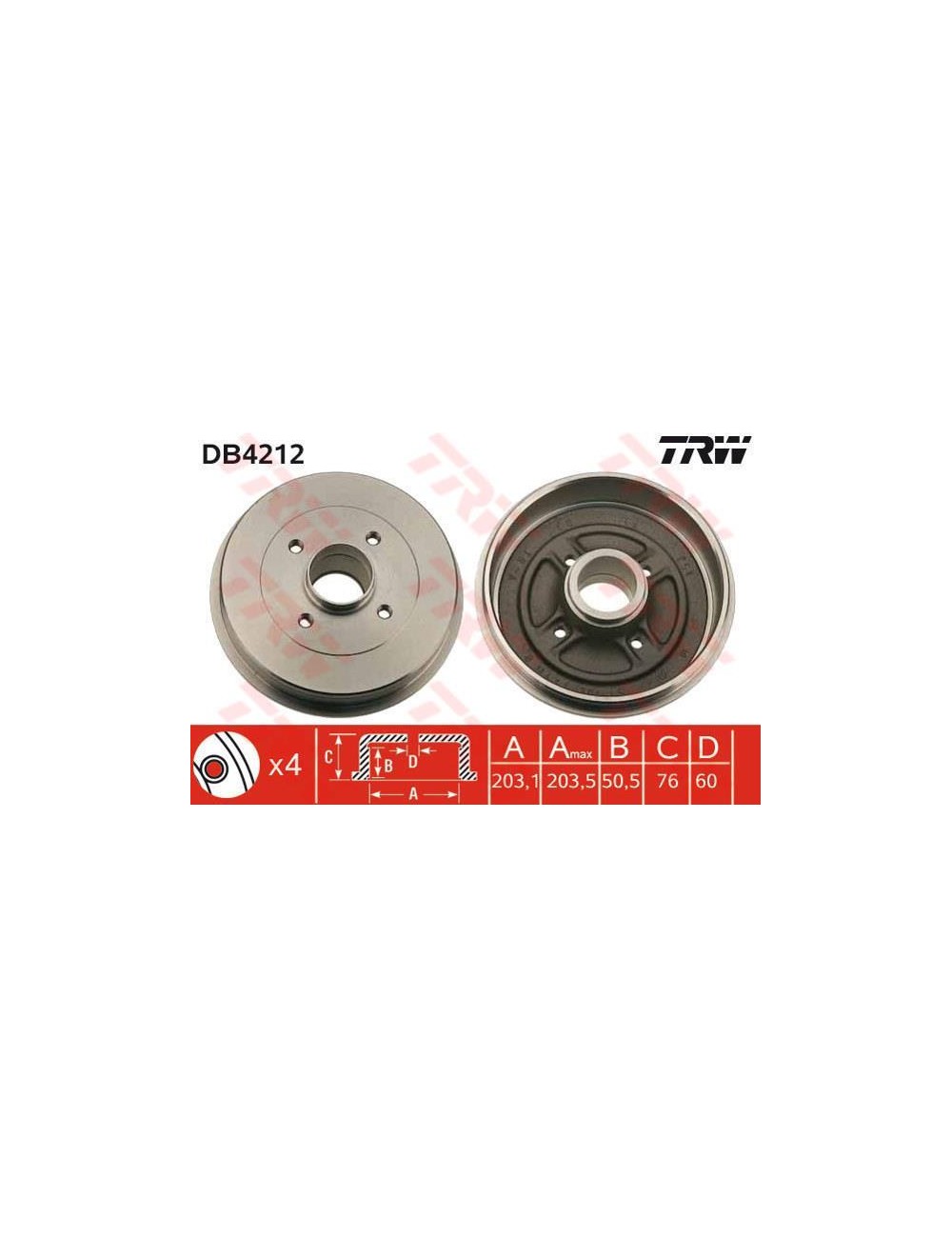 TAMBOUR DE FREIN TAMBOUR DE FREIN