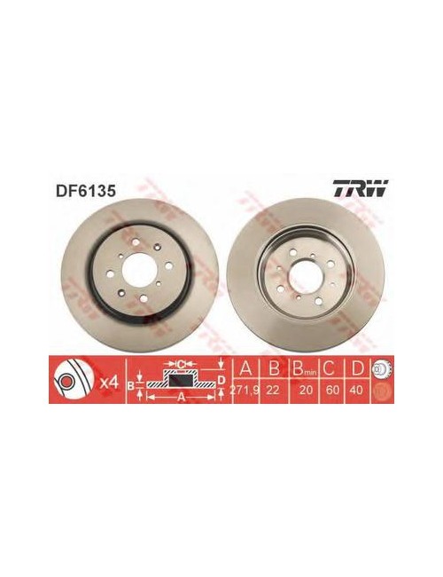 PAIRE DE DISQUES