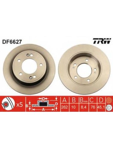 PAIRE DE DISQUES