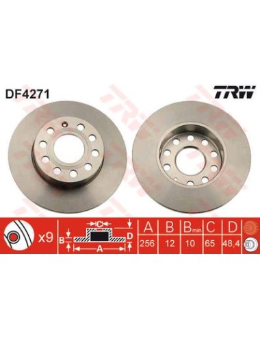 PAIRE DE DISQUES