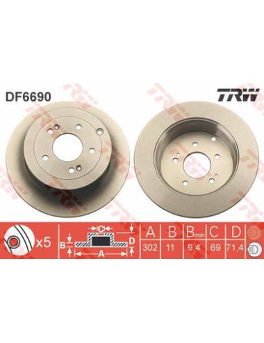 PAIRE DE DISQUES