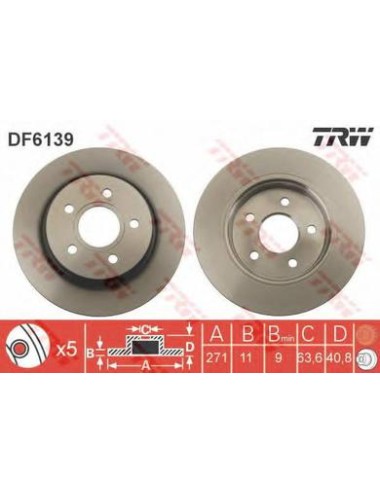 PAIRE DE DISQUES