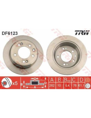 PAIRE DE DISQUES