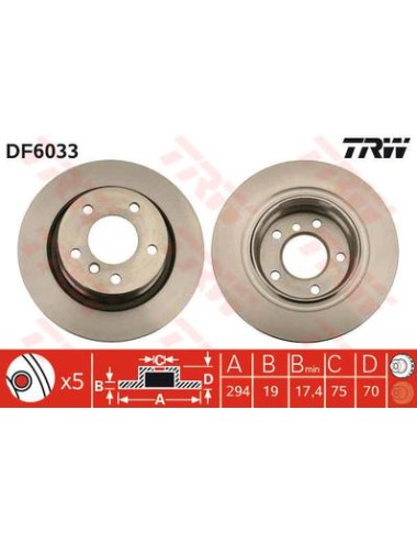 PAIRE DE DISQUES
