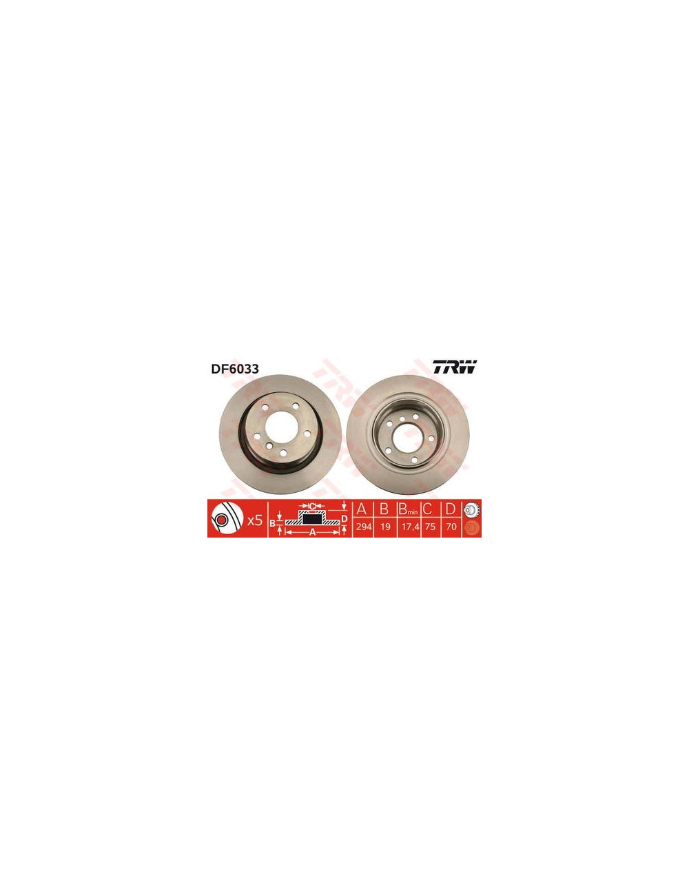 PAIRE DE DISQUES PAIRE DE DISQUES