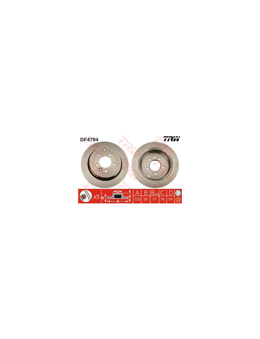 PAIRE DE DISQUES PAIRE DE DISQUES