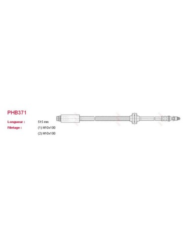 FLEXIBLE DE FREIN
