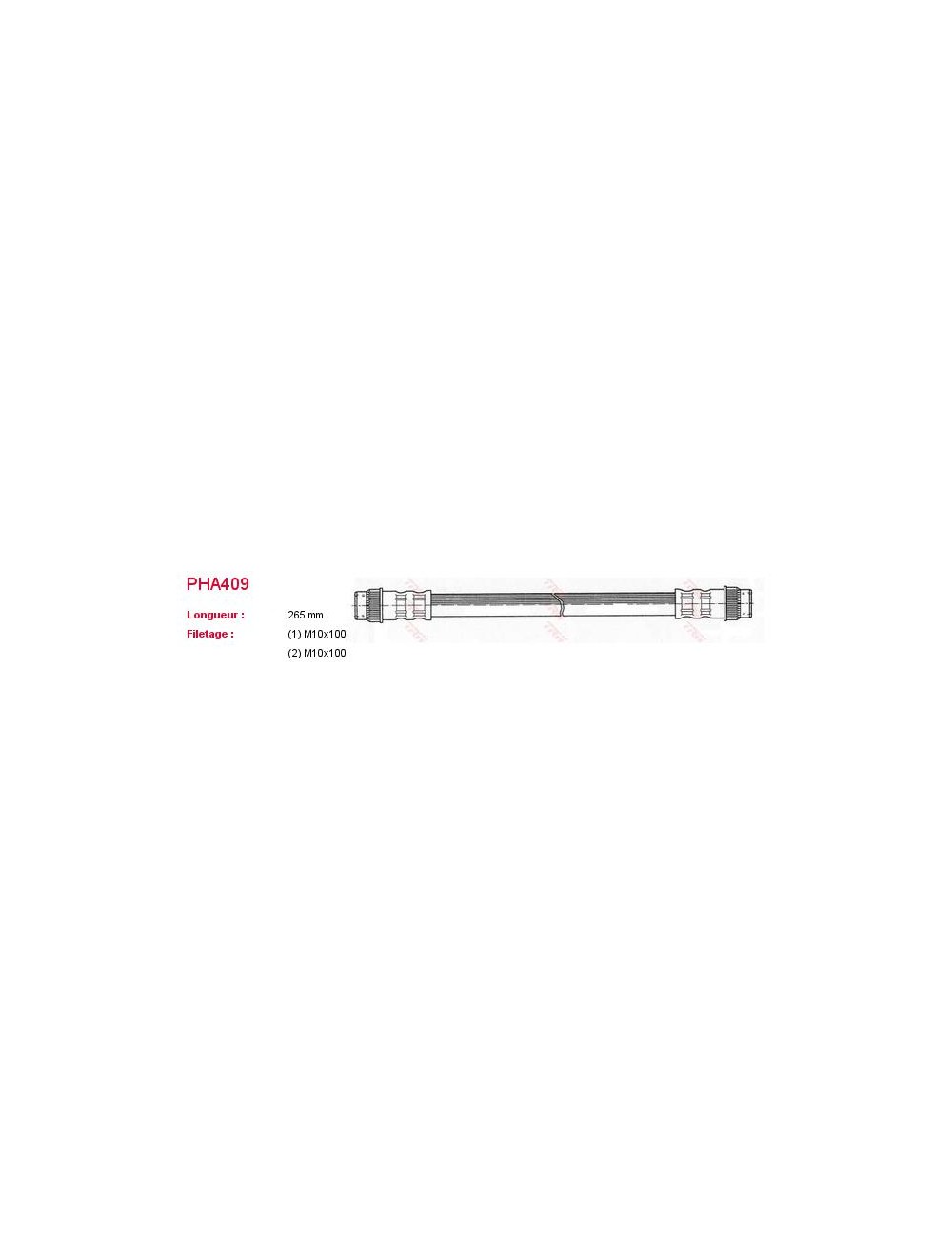 FLEXIBLE DE FREIN