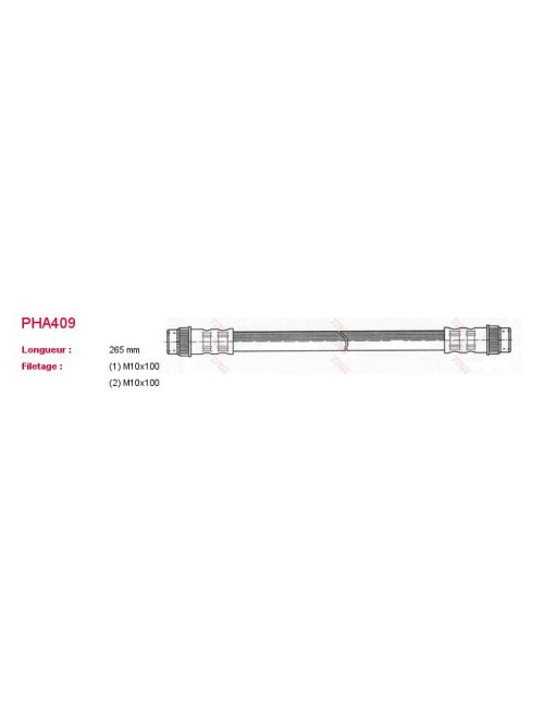 FLEXIBLE DE FREIN