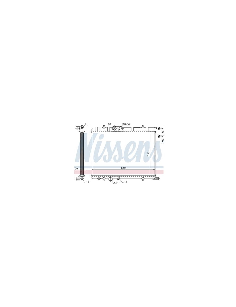 RAD.MOT CITROEN BERLINGO (1997) 1.6 RAD.MOT CITROEN BERLINGO (1997) 1.6