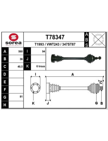 TRANSMISSION / GOLF 5