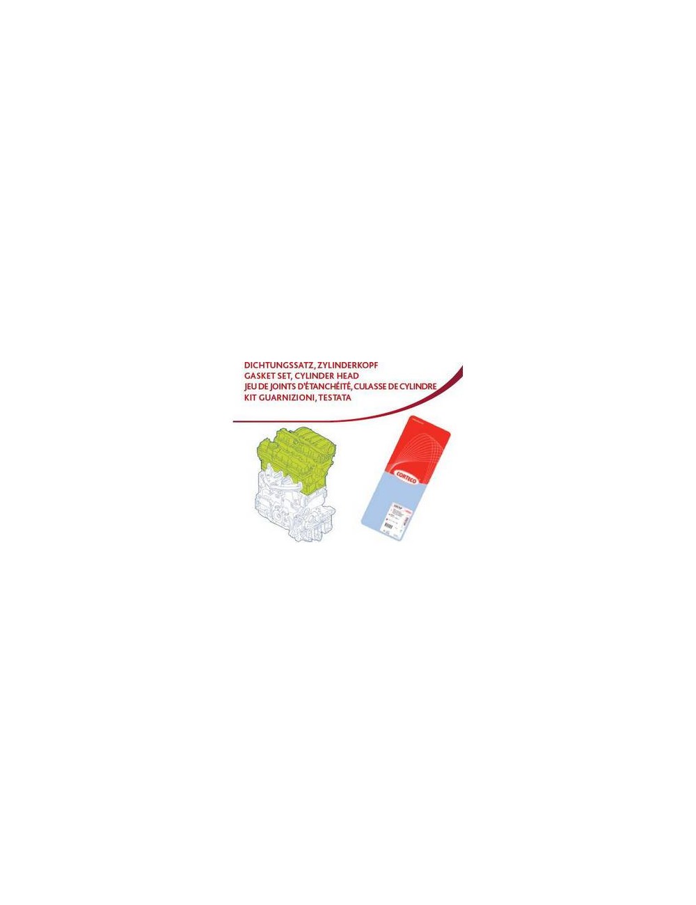 Pochette Rodage RENAU F7R 2.0I 16V Pochette Rodage RENAU F7R 2.0I 16V