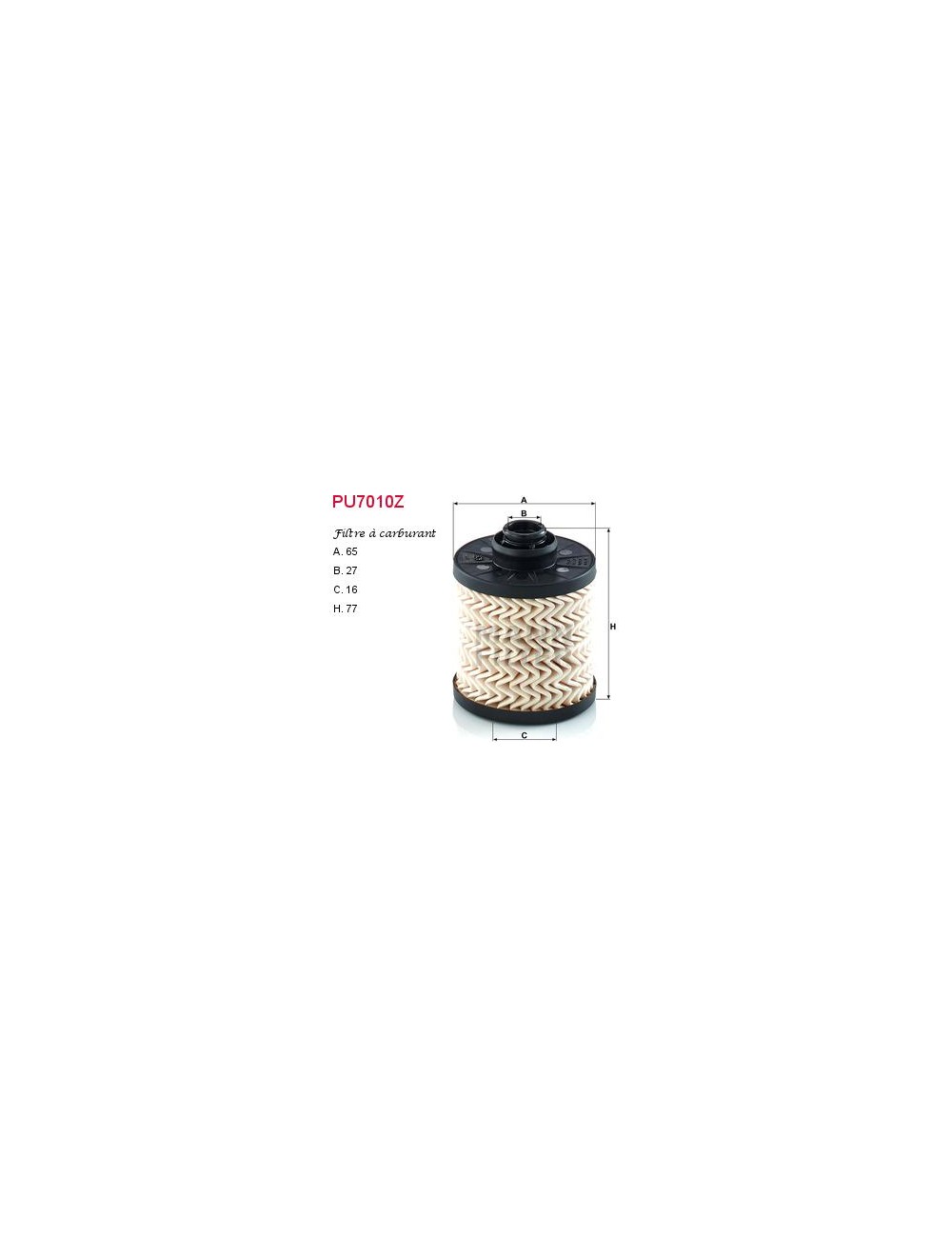 FILTRE A CARBURANT FILTRE A CARBURANT