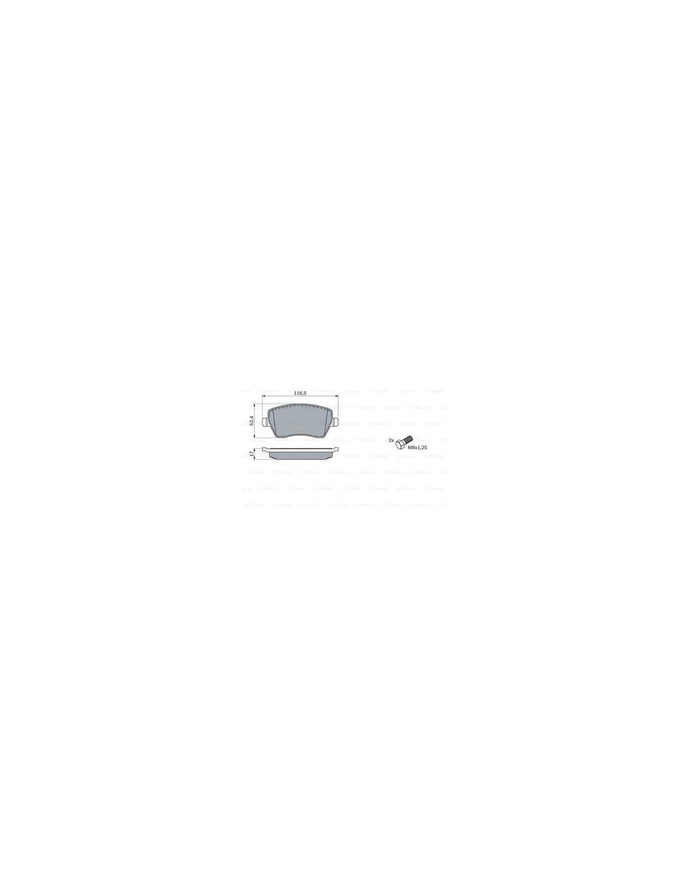PLAQ FREIN BP936 PLAQ FREIN BP936