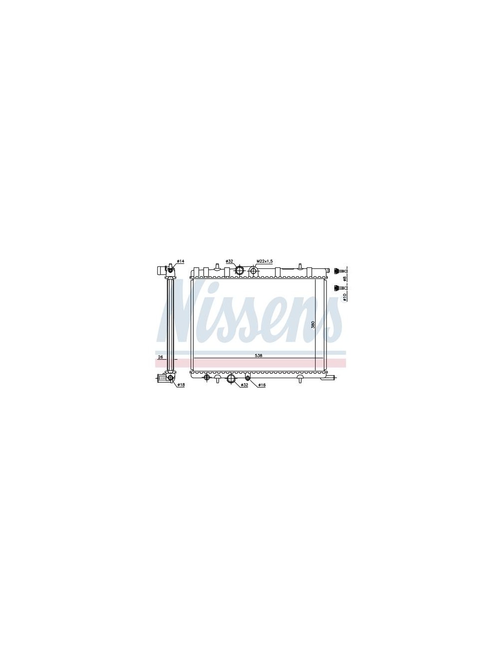 RAD.MOT CITROEN BERLINGO (1997) 1.6 RAD.MOT CITROEN BERLINGO (1997) 1.6