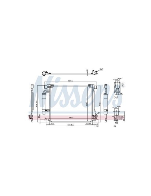 COND.CLIM NISSAN PULSAR...