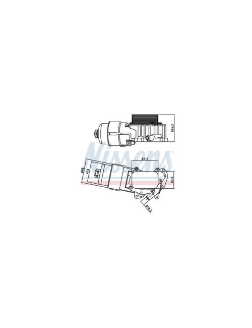 RAD.HUILE CITROEN BERLINGO...