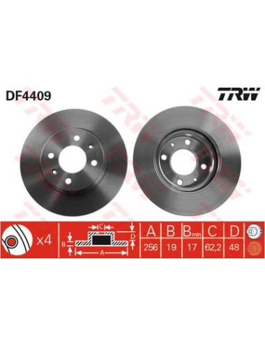 PAIRE DE DISQUES