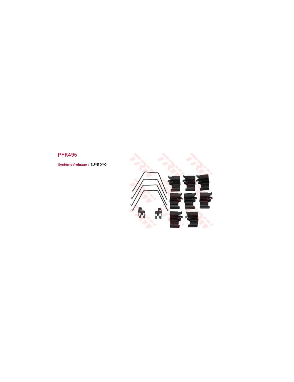 KIT ACCESSOIRES PLAQUETTES KIT ACCESSOIRES PLAQUETTES
