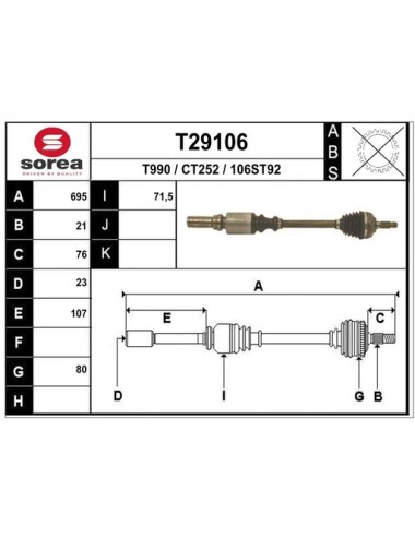 TRANSMISSION / SAXO AUTO
