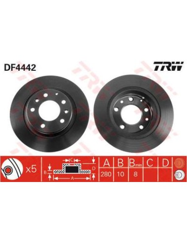 PAIRE DE DISQUES