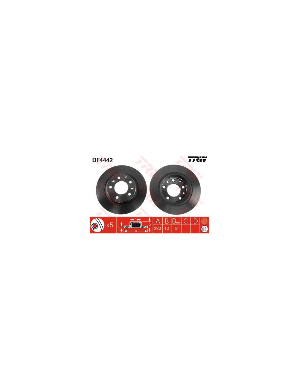 PAIRE DE DISQUES PAIRE DE DISQUES
