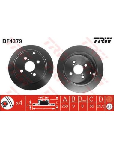 PAIRE DE DISQUES