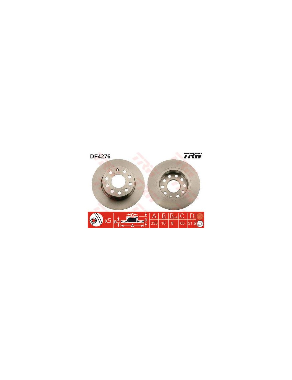 PAIRE DE DISQUES PEINTS PAIRE DE DISQUES PEINTS